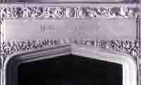 An ornate overmantel in Norburton House