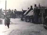 High Street in the snow on 2nd February, 1978