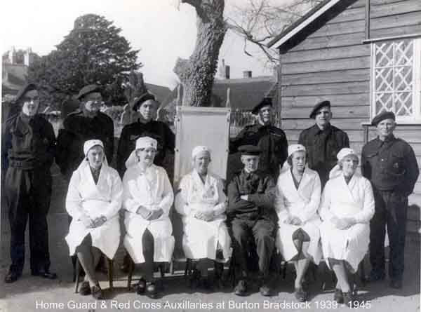 Home Guard and Auxilary Nurses picture